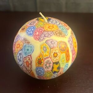 Vintage Round Candle